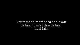 manfaat membaca sholawat