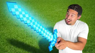 I Built Diamond Minecraft Sword