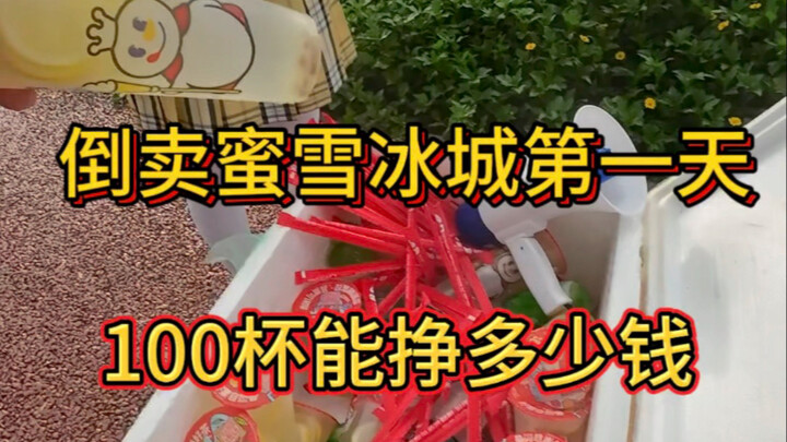 Reselling 100 Honey Snow Lemonades in the Park—Let’s See How Much I Made! #MyStreetStall Diary #Star
