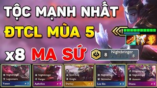 8 MA SỨ - TỘC HỆ MẠNH NHẤT ĐTCL MÙA 5 _ TẠO GIÁP ẢO + TĂNG DAME VÔ TẬN LÀ CÓ THẬT