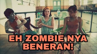 KETIKA BERPURA-PURA JADI ZOMBIE EHH ZOMBIENYA JADI BENERAN