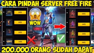 CARA PINDAH SERVER FREE FIRE TERBARU 2022 !! TANPA HAPUS AKUN UTAMA - RAMPAGE UNITED FREE FIRE