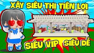 MẶP DORAM XÂY SIÊU THỊ KHỔNG LỒ SIÊU VIP Ở LÀNG BEE TEAM TRONG MINI WORLD