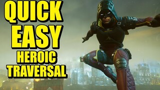 Gotham Knights - FAST & VERY EASY HEROIC TRAVERSAL UNLOCK