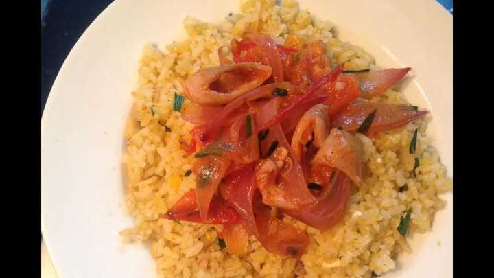 hướng dẫn làm cơm rang trứng!