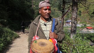 Nepali culture | Durga waking riturals at Dashain time |