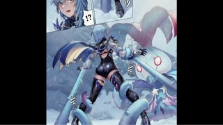 There are two Genshin Impact fan works jjut