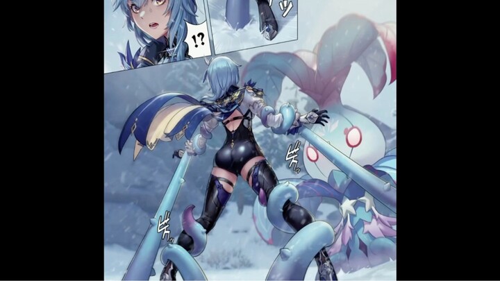 There are two Genshin Impact fan works jjut