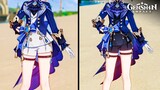 Furina Outfit's Comparison | Genshin impact