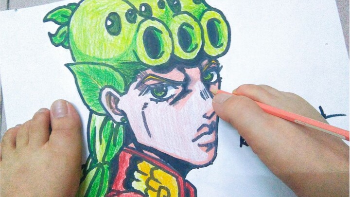 【JOJO】Hard-core foot painting: Ruano · Doubana shooter