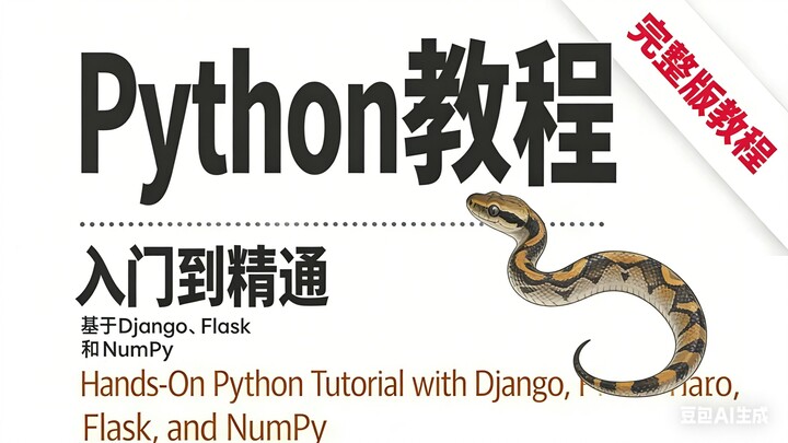 Tutorial Python Level Tinggi: Kuasai Seluruh Elemen Full Stack Python dalam 5 Hari—Mulai dari Dasar 