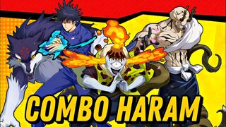 COMBO HARAM & NGESELIN FULL EFEK NEGATIF (CC,DoT & DEBUFF) - JUJUTSU SORCERER
