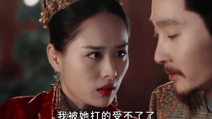 The queen was beaten and became furious, wanting to become a nun.