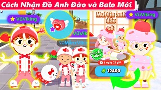 [PLAYTOGETHER] Cách Nhận Đồ "Muffin Anh Đào" và "Balo Tình Yêu" Mới