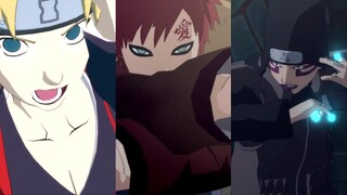 Three Sand Siblings All Ultimate & Team Ultimate Jutsu's - Naruto Ultimate Ninja Storm 4