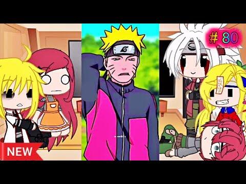 Past Team 7 Naruto React to Naruto's sad past and Jiraiya 🎃 # naruto gachameme  💖✔  gachalife✨ 🌹
