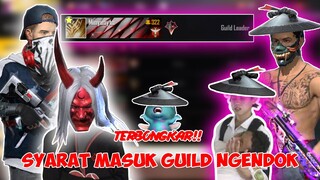 TERUNGKAP!! SYARAT MASUK GUILD NGENDOK PROFESIONAL MINYUAYTO DAN KAWAN KAWAN - FREE FIRE INDONESIA