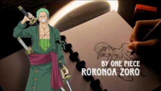 KANG NYASARRR  lagi makan eskrim-roronoa Zoro - one piece _ fastdrawing