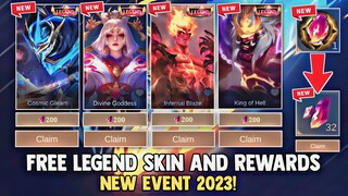 NEW MAGIC WHEEL DRAW! FREE LEGEND SKIN AND MAGIC CORE + MORE REWARDS! | MOBILE LEGENDS 2023