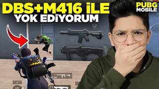 DBS + M416 İLE YOK EDİYORUM! - PUBG MOBİLE