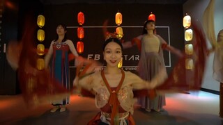 【FB POPSTAR】Tang Palace Beauty "Night Banquet Dream" Fairy Chinese Style Jazz Choreography