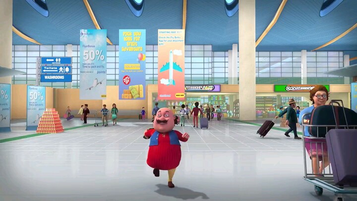 Motu Patlu & The project of case X  full movie with logo. Next movie on September 12