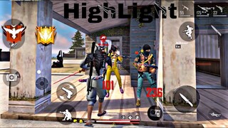 [HighLight]  FreeFire 1vs4