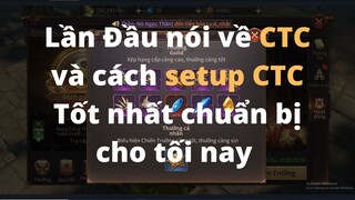 Mu Vượt Thời Đại | Lần đầu nói về CTC và setup để lấy Top 1 CTC vào tối nay