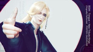 Male models in "MOONLIGHT BLADE"