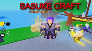 😱 OBTENGO el CRAFT de SASUKE en ANIME FIGHTERS | ROBLOX | Edgar GamePlayer