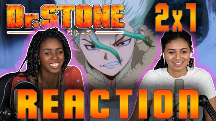 Dr. Stone - Season 2 Episode 1 - "Stone Wars Beginning" REACTION!!