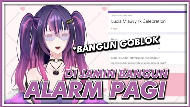 【Vtuber Clip】Alarm Pagi Yang Sangat "Santuy"【Lucia Miauvy】