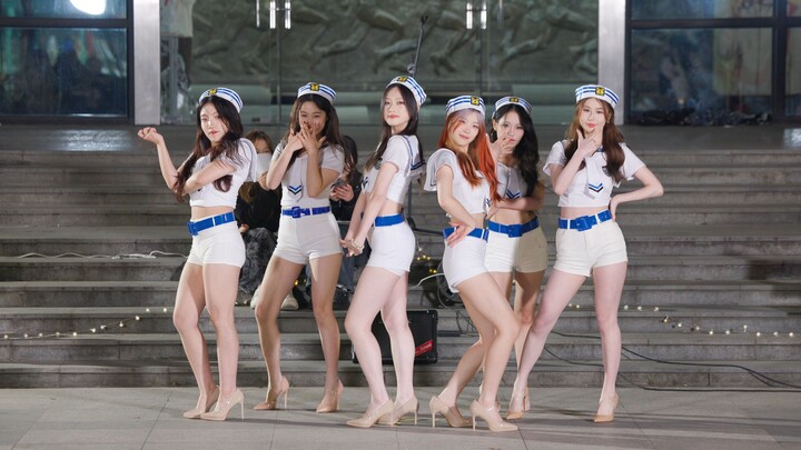 T-ara - So Crazy (完全疯了)【华政拉拉队HertZ】2024.11.20 华东政法大学 富田体育馆南门
