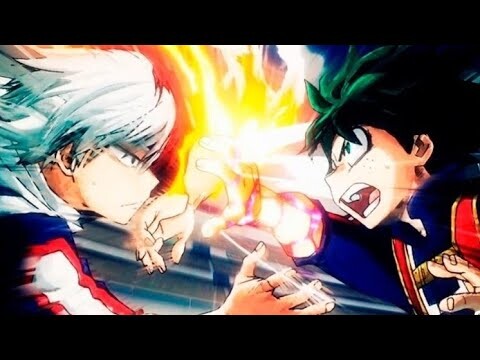 Học viện siêu anh hùng 《AMV》 Midoriya đấu Todoroki