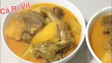 CÀ RI- Cách nấu CÀ RI VỊT Nước cốt dừa Béo Ngậy hương vị Miền Tây.Curry duck with coconut milk