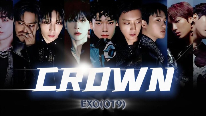 Versi sembilan anggota untuk lagu utama comeback EXO | [COVER AI] EXO (OT9) - Crown