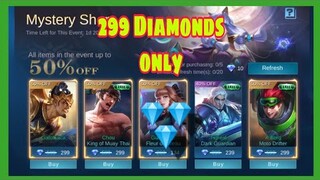 XBORG ELITE SKIN 299 DIAMONDS ONLY | MLBB MYSTERY SHOP 2020 | EeXPi YT