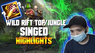 Wild Rift - Singed Top/Jungle Highlights