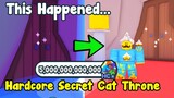 I Unlocked Hardcore Secret Cat Area And This Happened! - Pet Simulator X Roblox