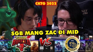 [CKTG 2022] Highlight SGB vs IW: Bầy trâu mang Zac đi mid | Saigon Buffalo vs İstanbul Wildcats