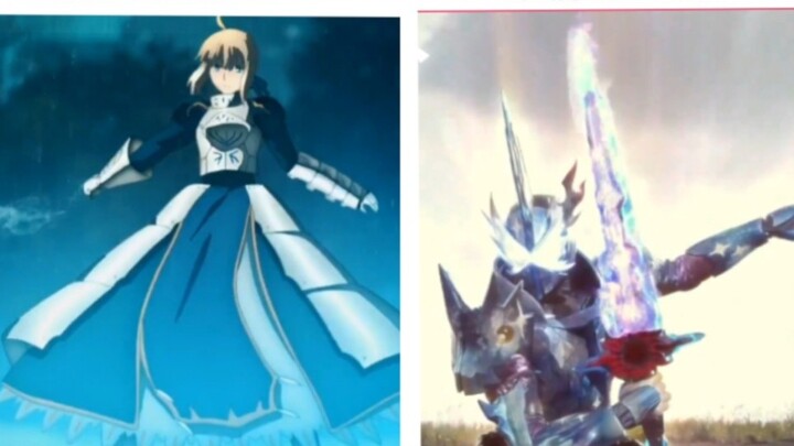 [Weakened Divine Comedy] The current saber VS the previous ten saber