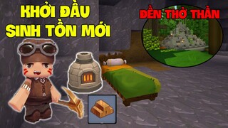 MINI WORLD SINH TỒN NÚI LỬA #1 | KHỞI ĐẦU SINH TỒN MỚI VÀ PHÁT HIỆN ĐƯỢC ĐỀN THỜ THẦN RẮN