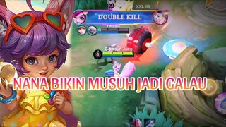 NANA BIKIN MUSUH JADI GALAU