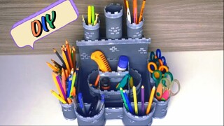 DIY: Castle Organizer for Craft Supplies