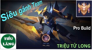 TRIỆU VÂN đi rừng mùa 20 | Hướng dẫn chơi 💙 Rank cao thủ | Zanis AoV | Liên Quân Mobile | Tiểu Lãng