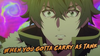 Naofumi Having To Carry As Tank | The Rising of The Shield Hero Episode 24