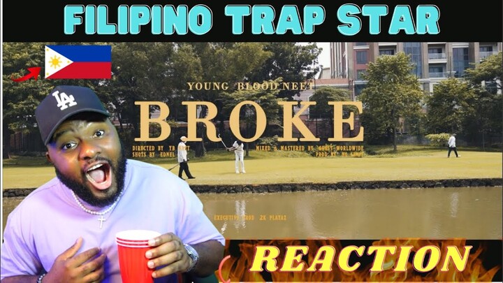 Broke - YB Neet (Official MV) | The Best Trap Star in the Philippines | First Time Reaction