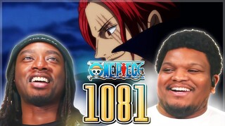 SHANKS IS IN WANO! OP - Episode 1081 | Reaction