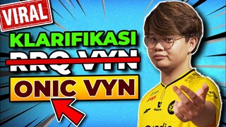 KLARIFIKASI!! ALASAN VYN KELUAR DARI RRQ!!!