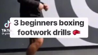 3 beginners boxing footwork drills